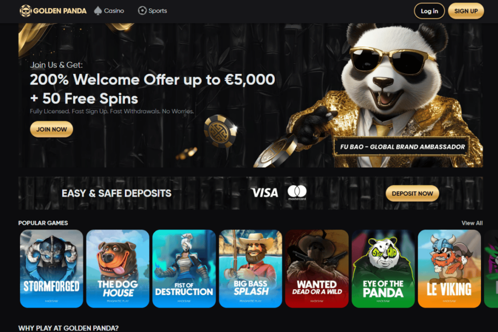 Golden Panda